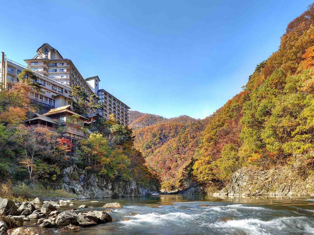 Ookawaso Hotel Айдзувакамацу Екстериор снимка