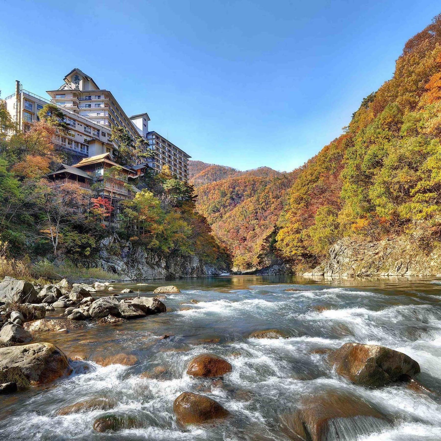 Ookawaso Hotel Айдзувакамацу Екстериор снимка